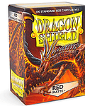 Protectores Dragon Shield Red Matte - Standard