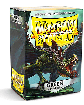 Protectores Dragon Shield Green Matte - Standard