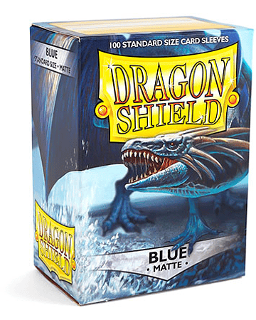 Protectores Dragon Shield Blue Matte - Standard
