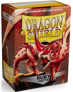 Protectores Dragon Shield Ruby Matte - Standard