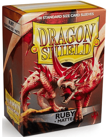 Protectores Dragon Shield Ruby Matte - Standard