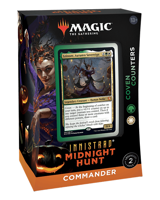 Mazo Commander Innistrad: Midnight Hunt - Coven Counters - Inglés 