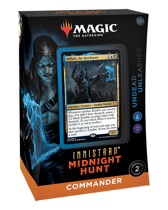 Mazo Commander Innistrad: Midnight Hunt - Undead Unleashed - Inglés 