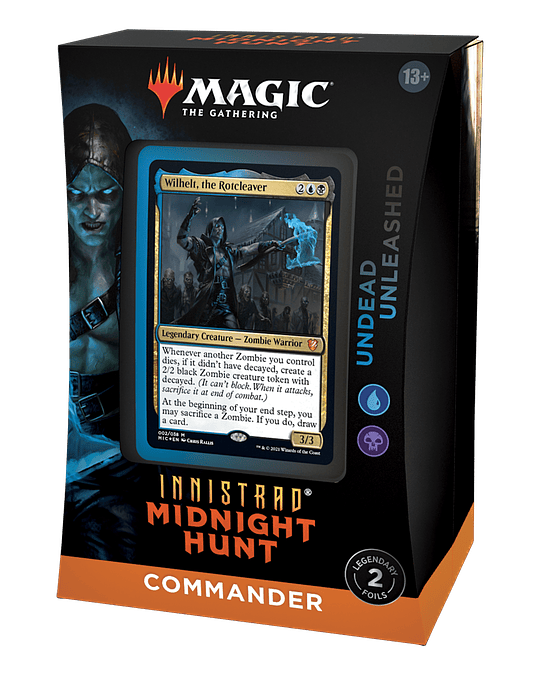 Mazo Commander Innistrad: Midnight Hunt - Undead Unleashed - Inglés 