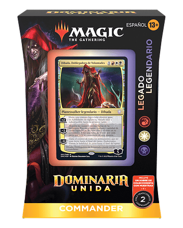 Pre Venta - Commander Deck - Dominaria Unida: Legends' Legacy - Español