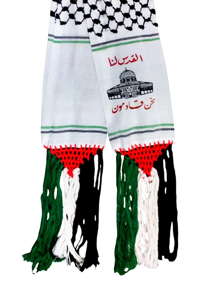 Bufanda palestina tipo Kufiyeh 2