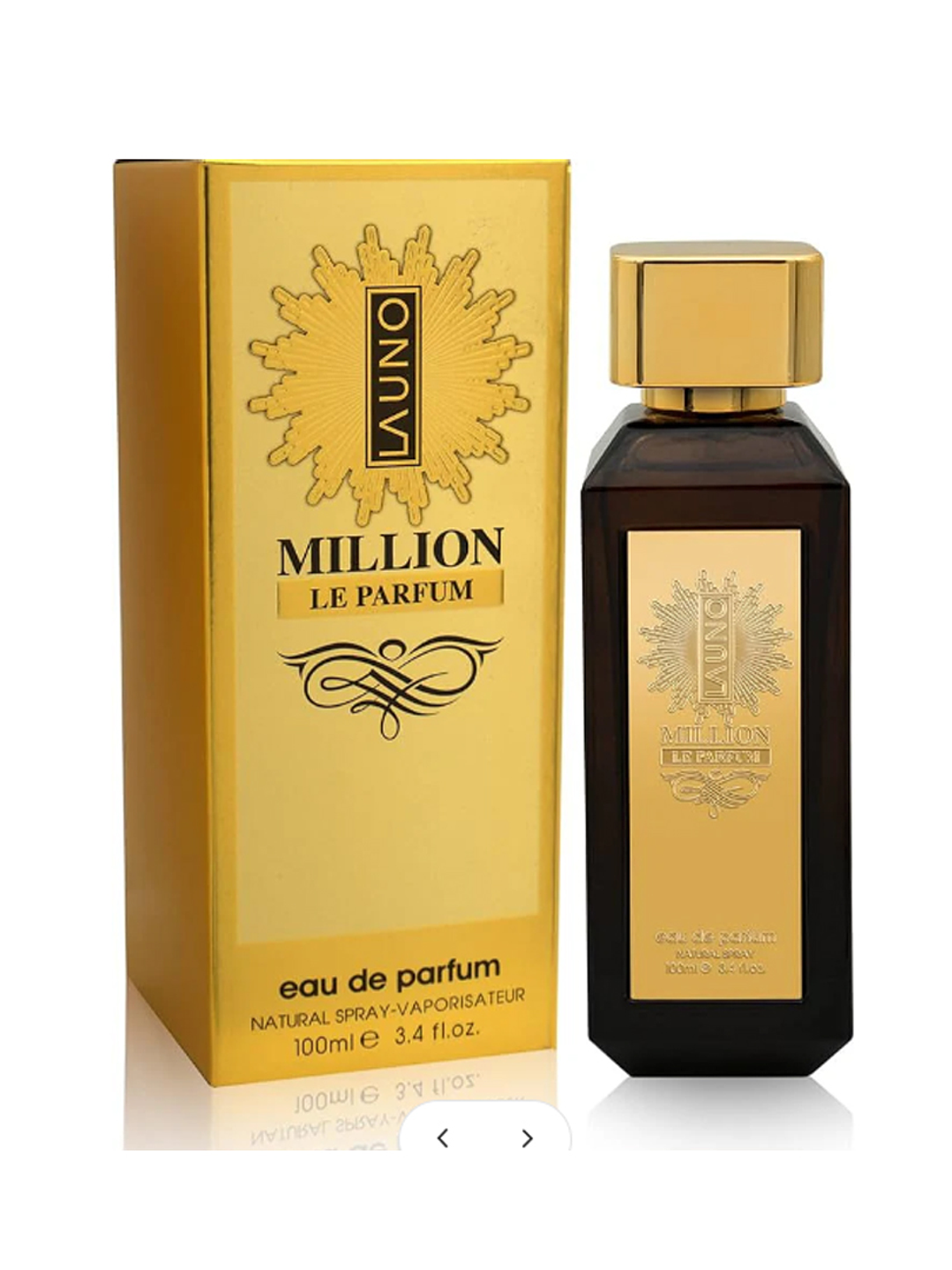 Perfume La Uno Million Le Parfum - Fragrance World. 100ml edp Hombre 1