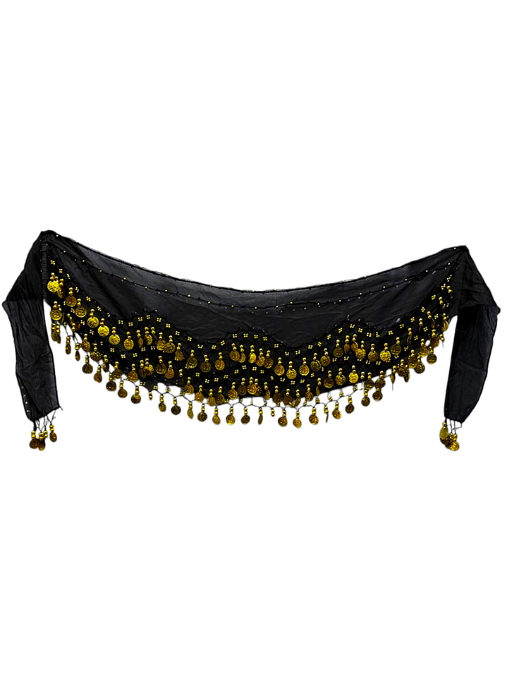 Caderín básico 3 filas de monedas - danza árabe  1