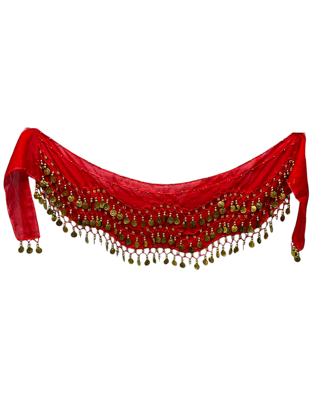 Caderín básico 3 filas de monedas - danza árabe  4