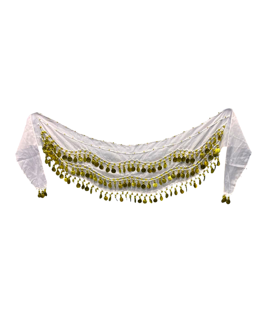 Caderín básico filas de monedas Danza árabe