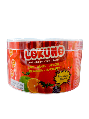 Delicias turcas mix de frutas 250gr