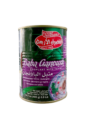 Babaganoush enlatado (Pasta de berenjenas con Tahini) 400g