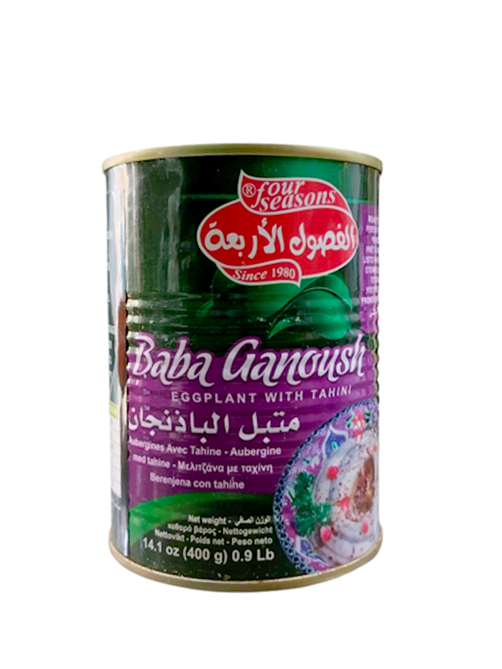 Babaganoush enlatado (Pasta de berenjenas con Tahini) 400g 1