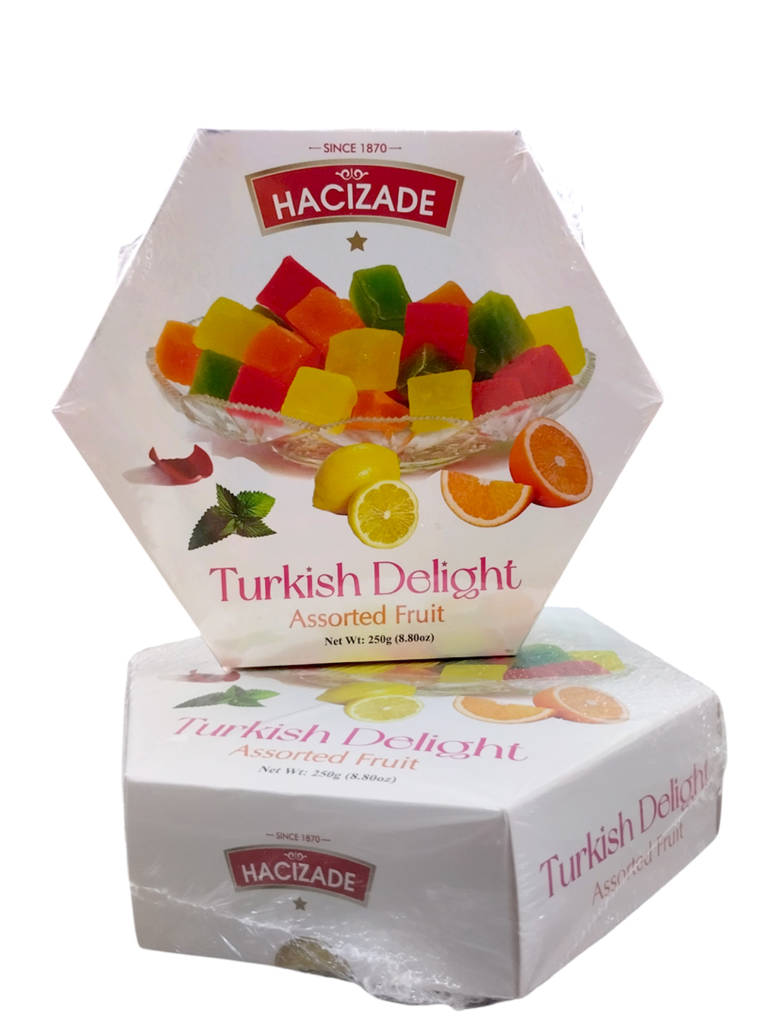 Delicias turcas Hacizade - mix de frutas 250g 1