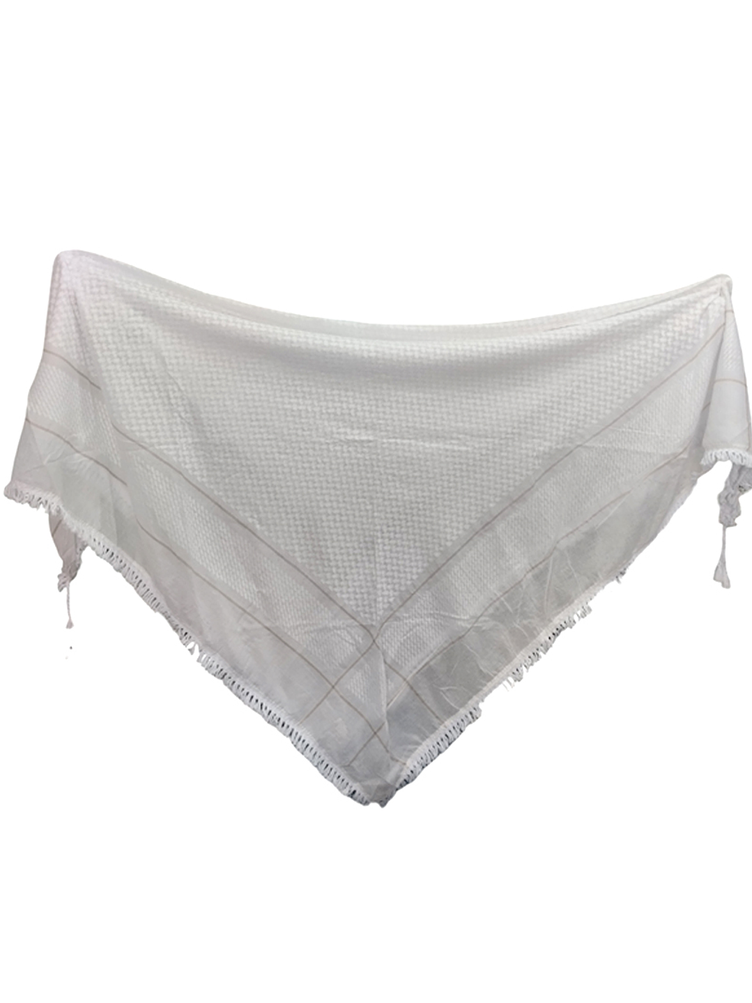 Kufiya Original blanco 150x150cm  1