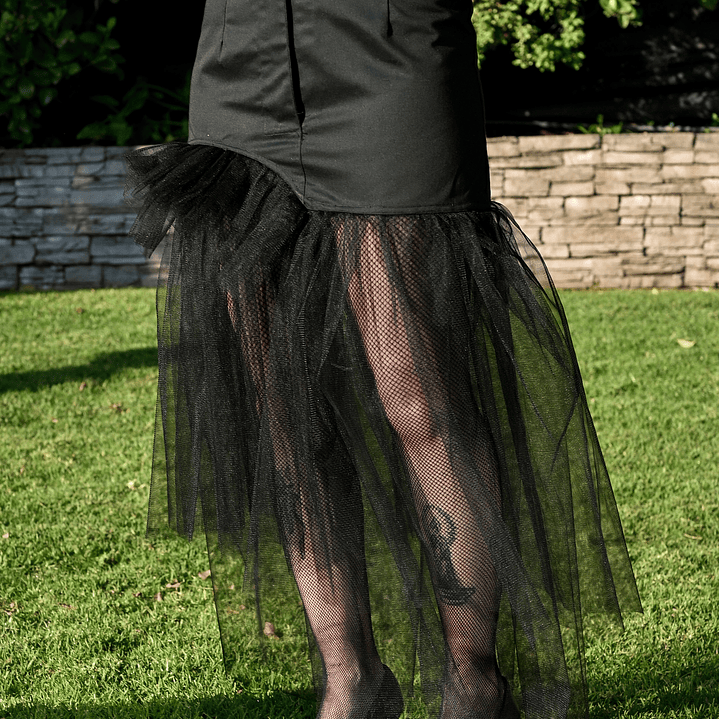 Falda Asimétrica Tulle 4
