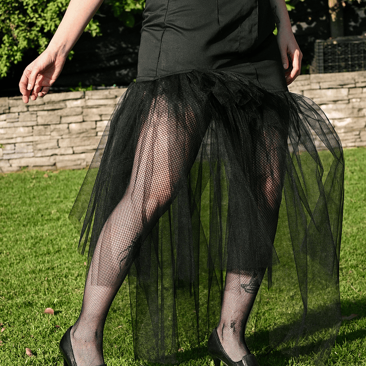 Falda Asimétrica Tulle 3