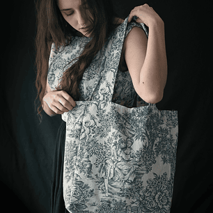 Bolso Toile de Jouy