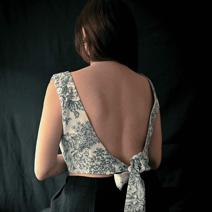 Top Toile de Jouy  2