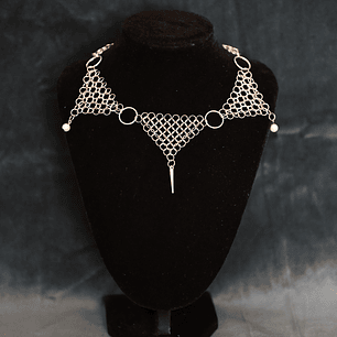 Collar Juglar Perla