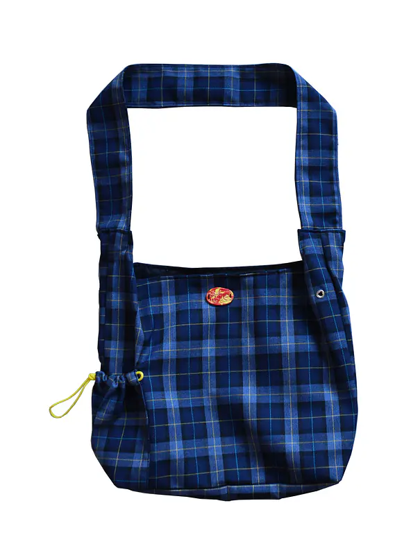 Porta-Proyecto Azul (Bolso de Tejido) 1