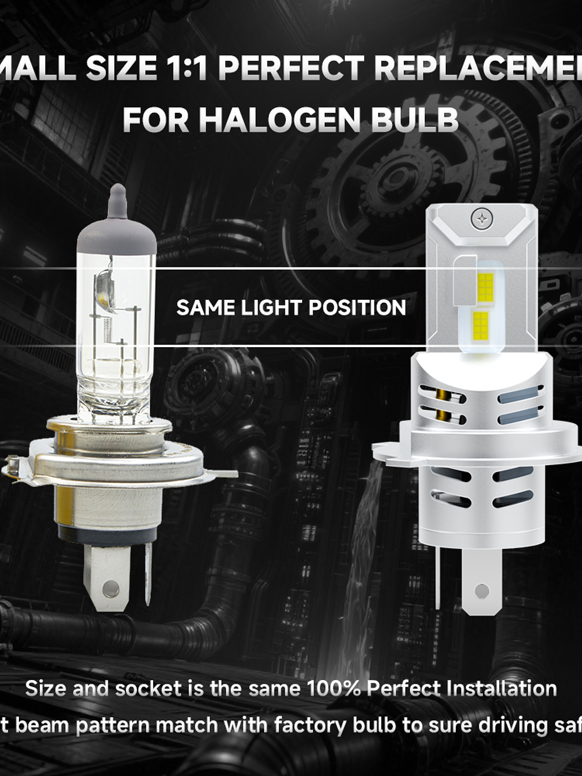 AMPOLLETA LED H4 3