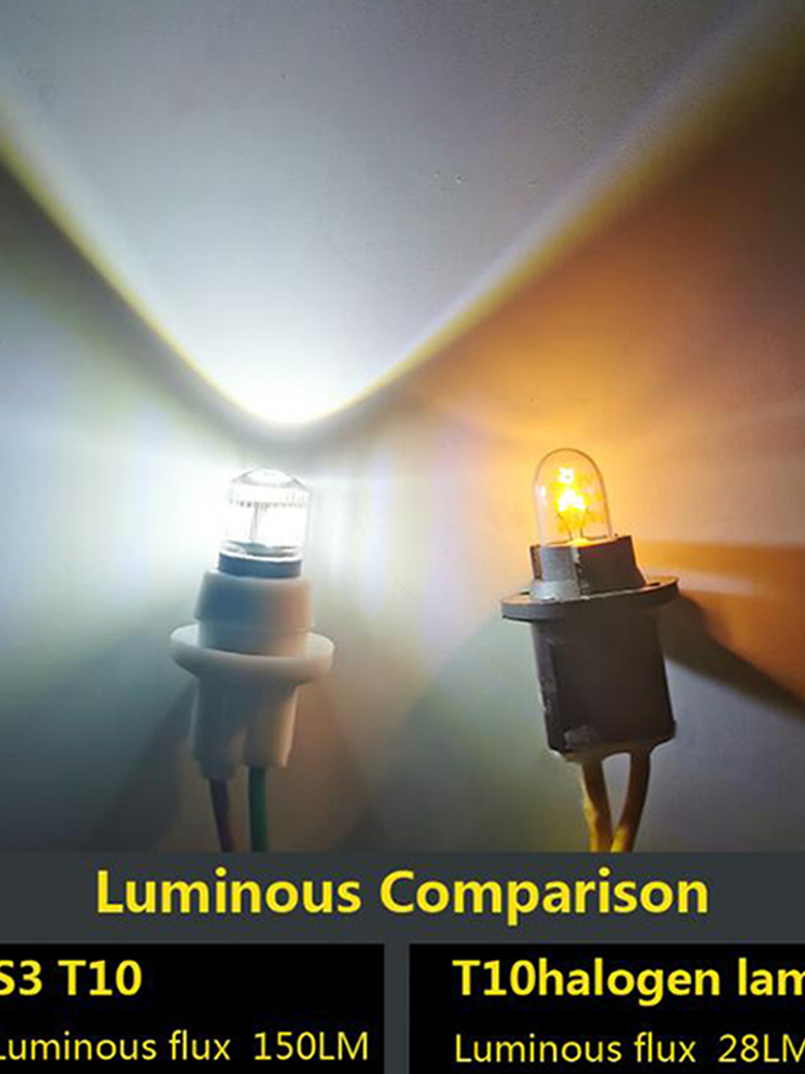 PAR AMPOLLETA LED T10 5