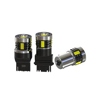 Par Ampolleta LED T20 6000K para Luz Dia y Retroceso