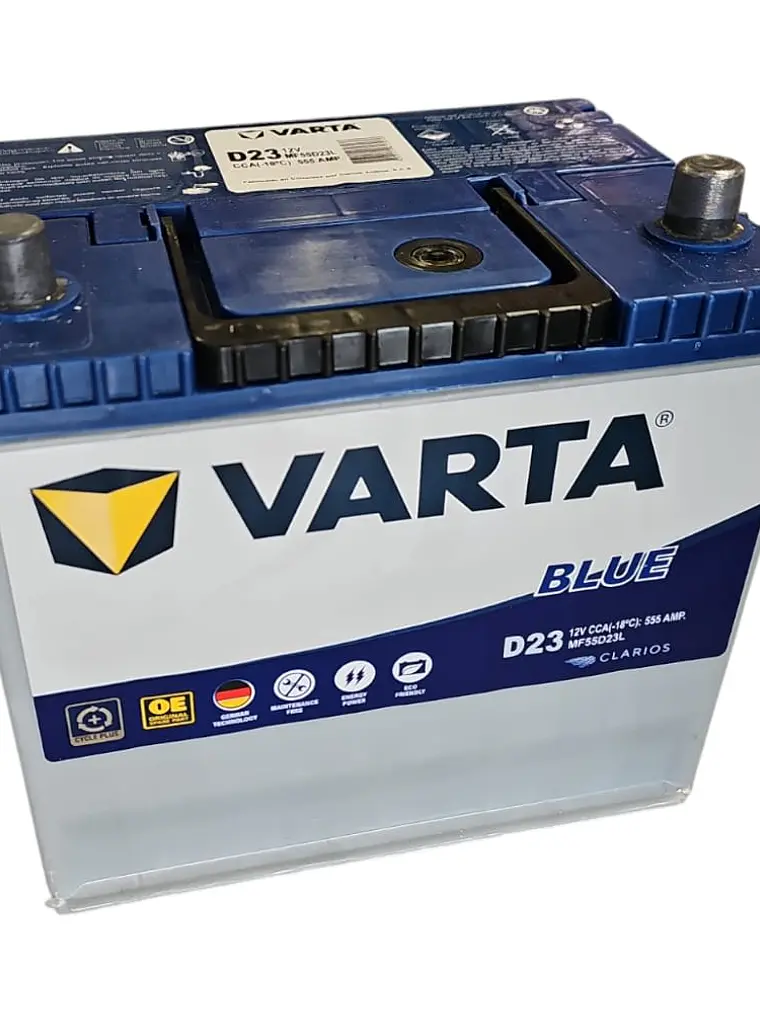Batería Varta Blue Dynamic 60Ah 555CCA D23 (55D23L) 12V 3