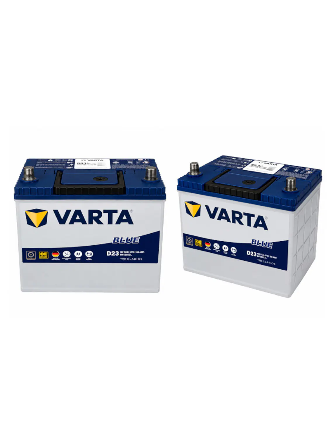 Batería Varta Blue Dynamic 60Ah 555CCA D23 (55D23L) 12V 1