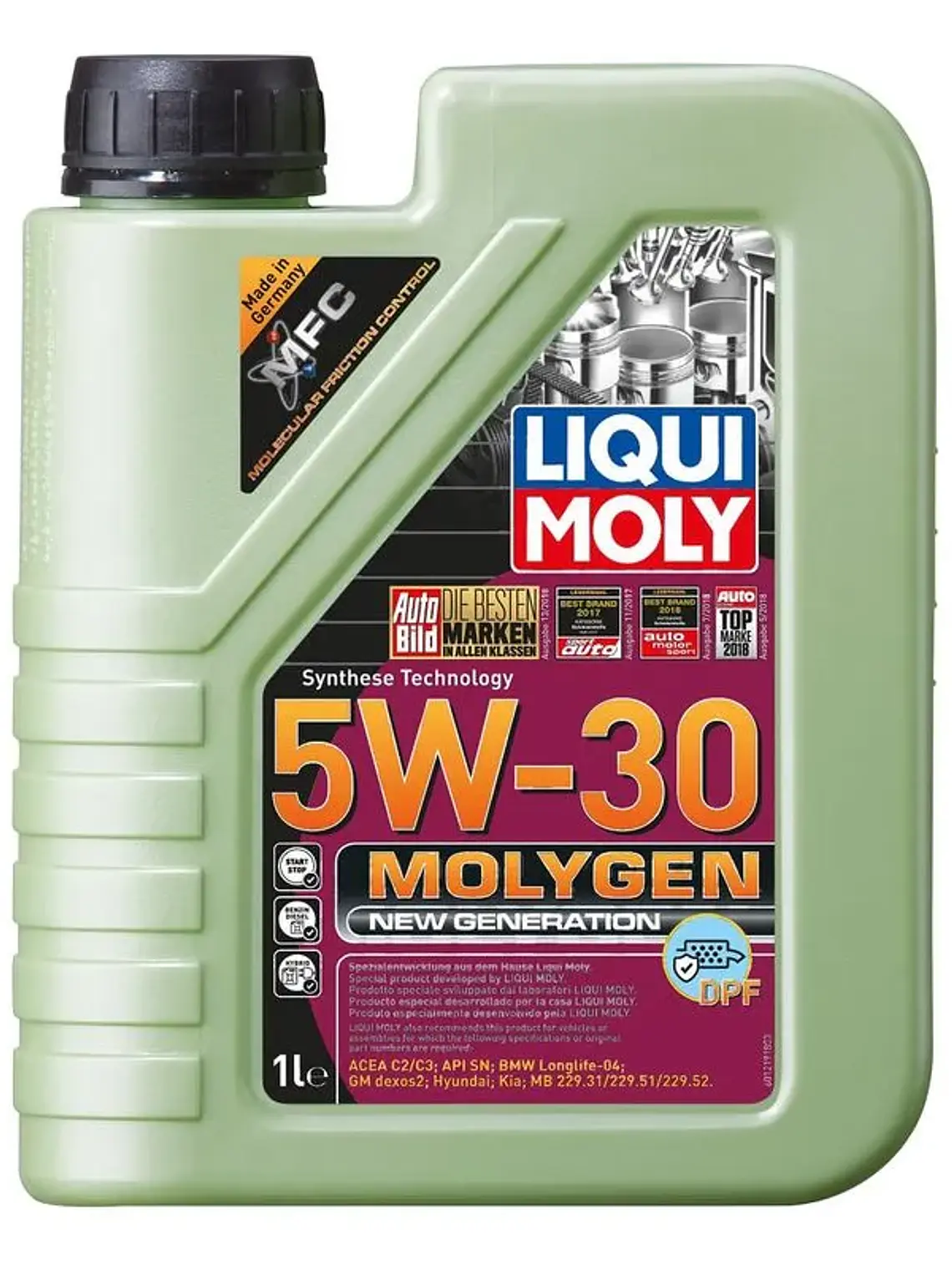 Liqui Moly Molygen New Generation 5W-30 DPF 1L 1