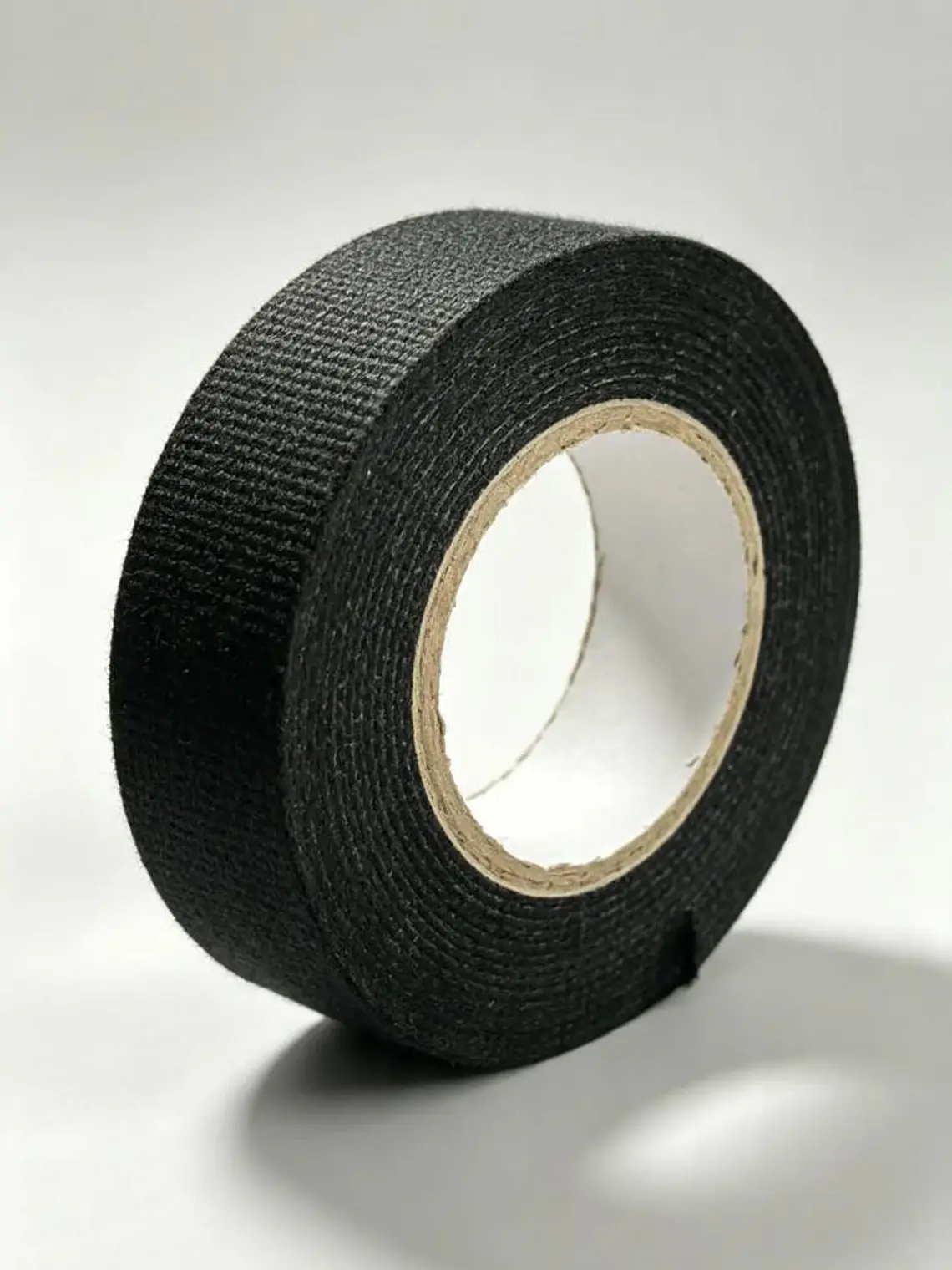 Cinta de Tela Automotriz para Cableado 15 mm x 10 m Negra 1