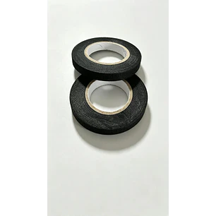 Cinta de Tela Automotriz para Cableado 9 mm x 10 m Negra