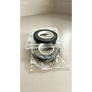 Cinta de Tela Automotriz para Cableado 9 mm x 10 m Negra