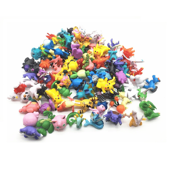 Set 72 Figuras Pokémon