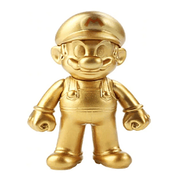 Mario Bros Figura Mario Dorado