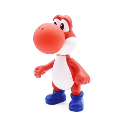 Mario Bros Figura Yoshi Rojo