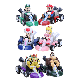 Mario Kart Set 6 Autitos