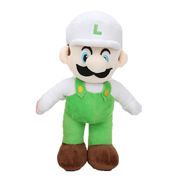 Mario Bros Peluche Luigi de Fuego