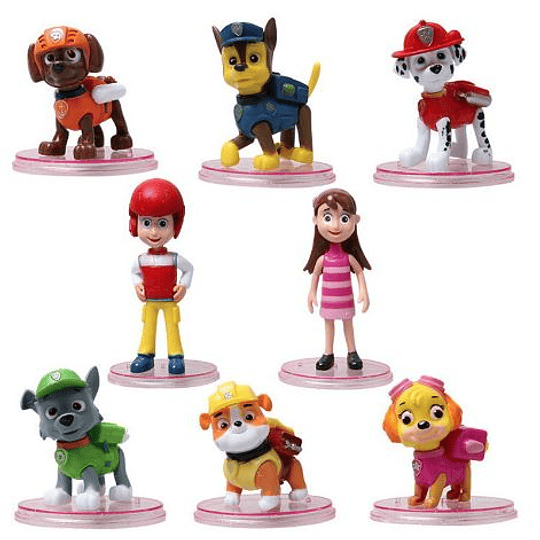 Patrulla Canina Set 8 Figuras