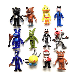 Five Nights at Freddys Set 12 Figuras