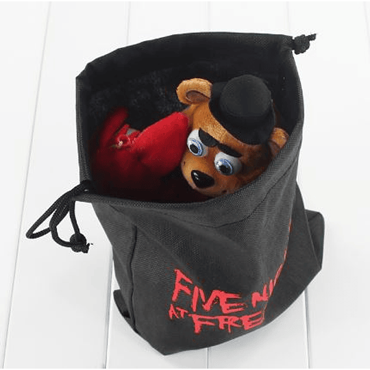 Five Nights at Freddys Set de 4 Peluches + Bolso