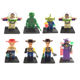 Toy Story 8 Figuras Lego Compatibles