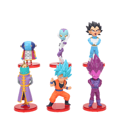 Dragon Ball Super Set 6 Figuras (Modelo 6)