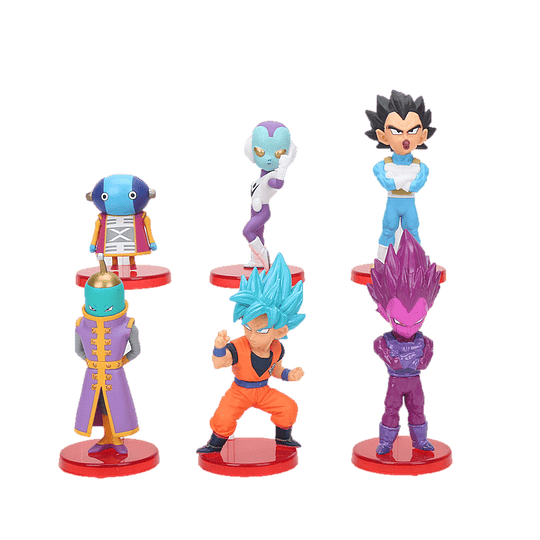 Dragon Ball Super Set 6 Figuras (Modelo 6)