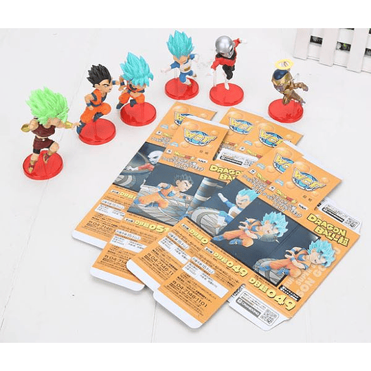 Dragon Ball Super Set 6 Figuras (Modelo 1)