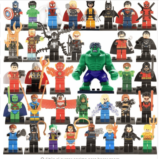 Super Héroes 35 Lego Compatibles