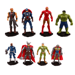 Avengers Set 8 figuras 