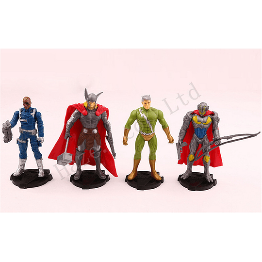 Avengers Set 8 figuras 