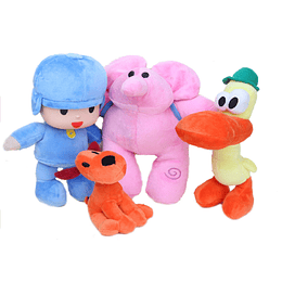 Pocoyo Set 4 Peluches